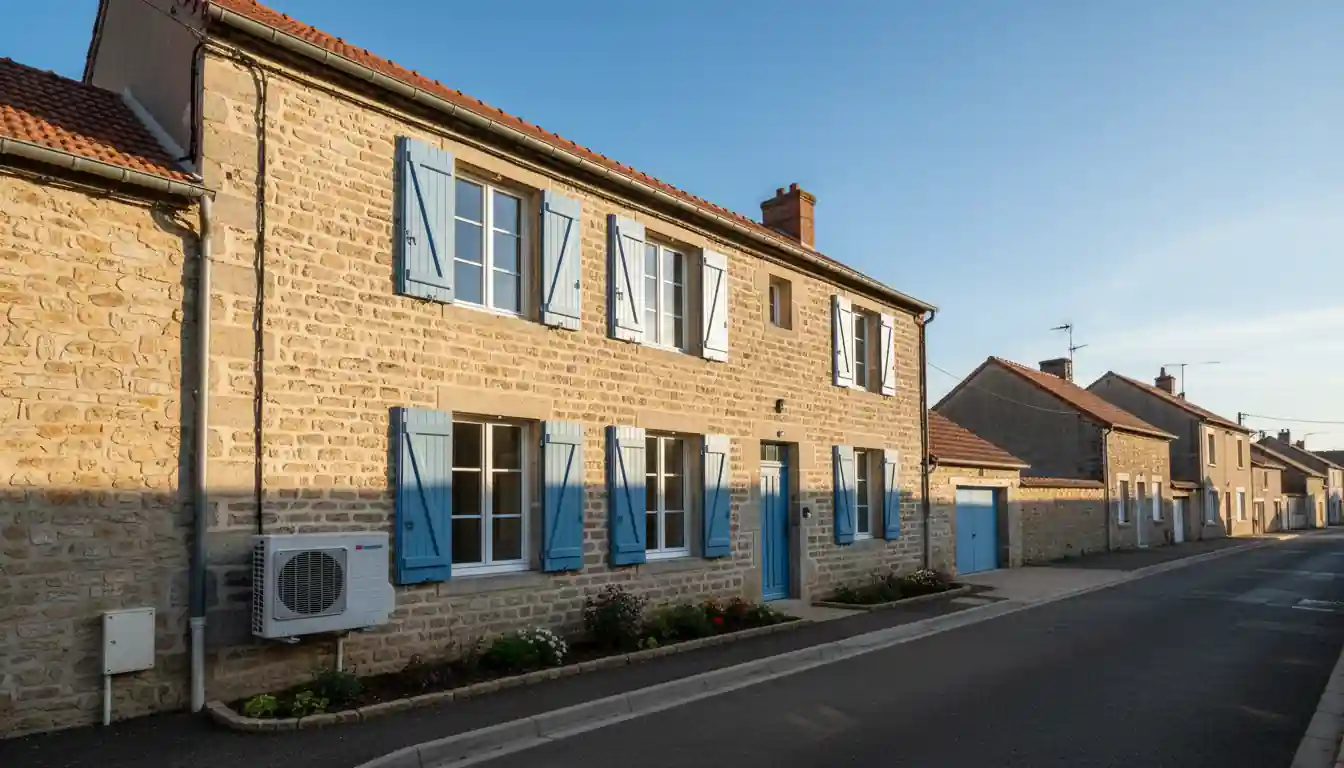 Installation de Pompe à Chaleur à Les Fossés